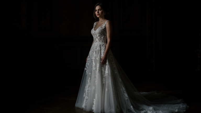 Dark & Moody Wedding Dresses
