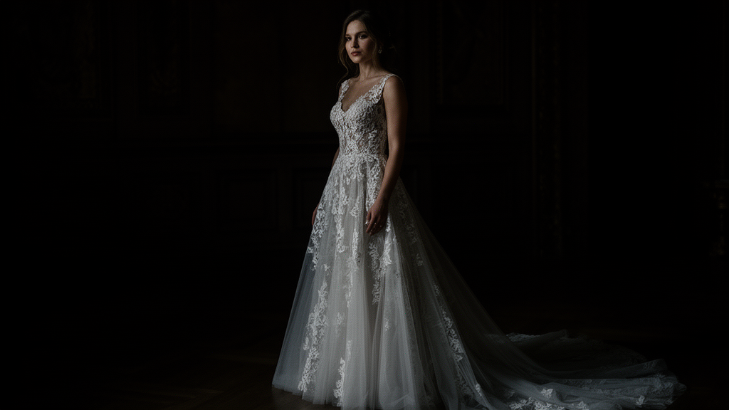Dark & Moody Wedding Dresses