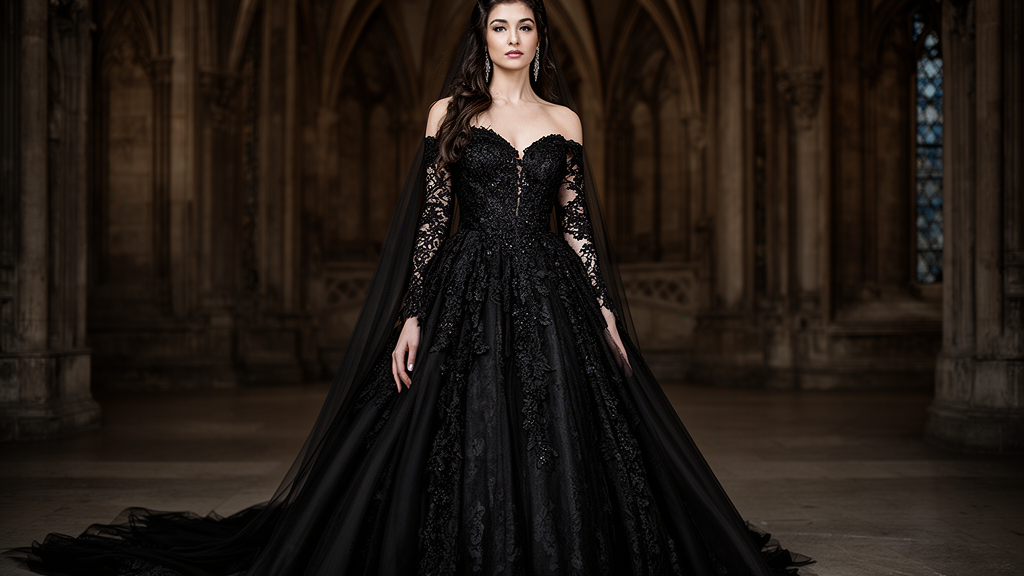 Gothic Wedding Dresses: Dramatic & Romantic