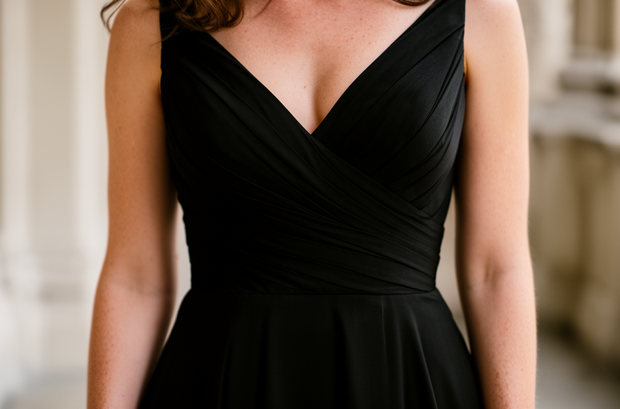 black wedding dress second look
