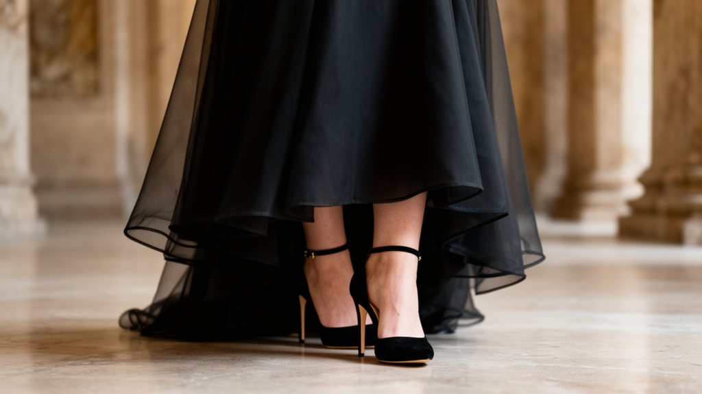 Black Wedding Shoes for Brides