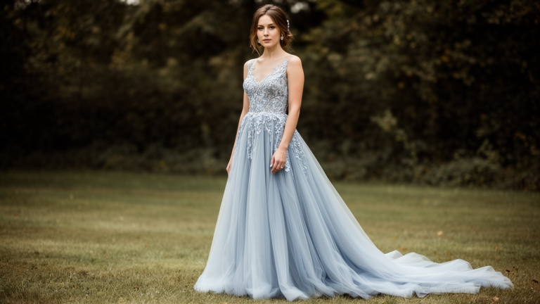 Blue Wedding Dresses: Something Blue, All Over