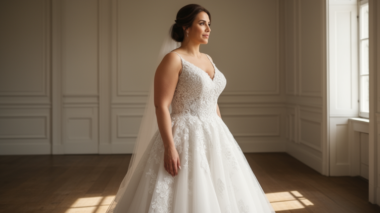 How to Choose a Wedding Dress for Athletic Body Types