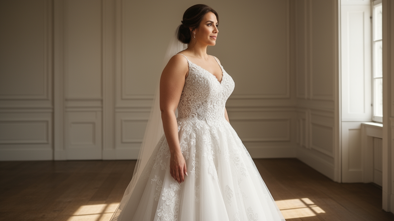 How to Choose a Wedding Dress for Athletic Body Types